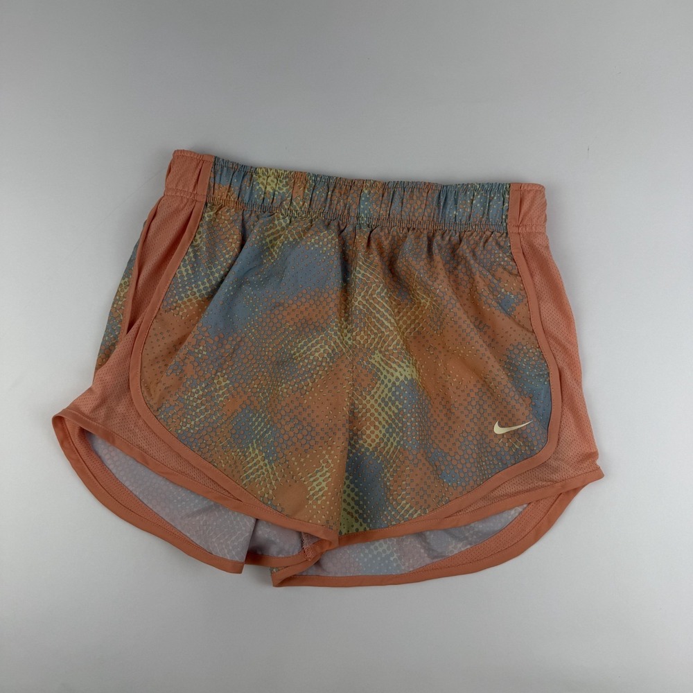 New Womens Nike Dri-FIT Tempo Orange Lightweight Running Shorts Size Small NWT - Picture 1 of 3